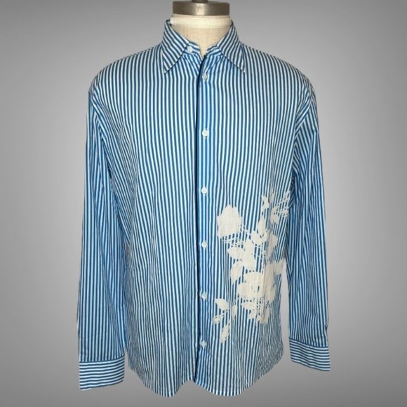 New Authentic New Unworn Hermes Dress Shirt 100% Cotton Size 17/43 France - Picture 1 of 9
